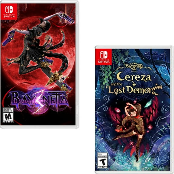 Bayonetta 3 & Origins: Cereza and the Lost Demon Nintendo Switch Sealed Bundle