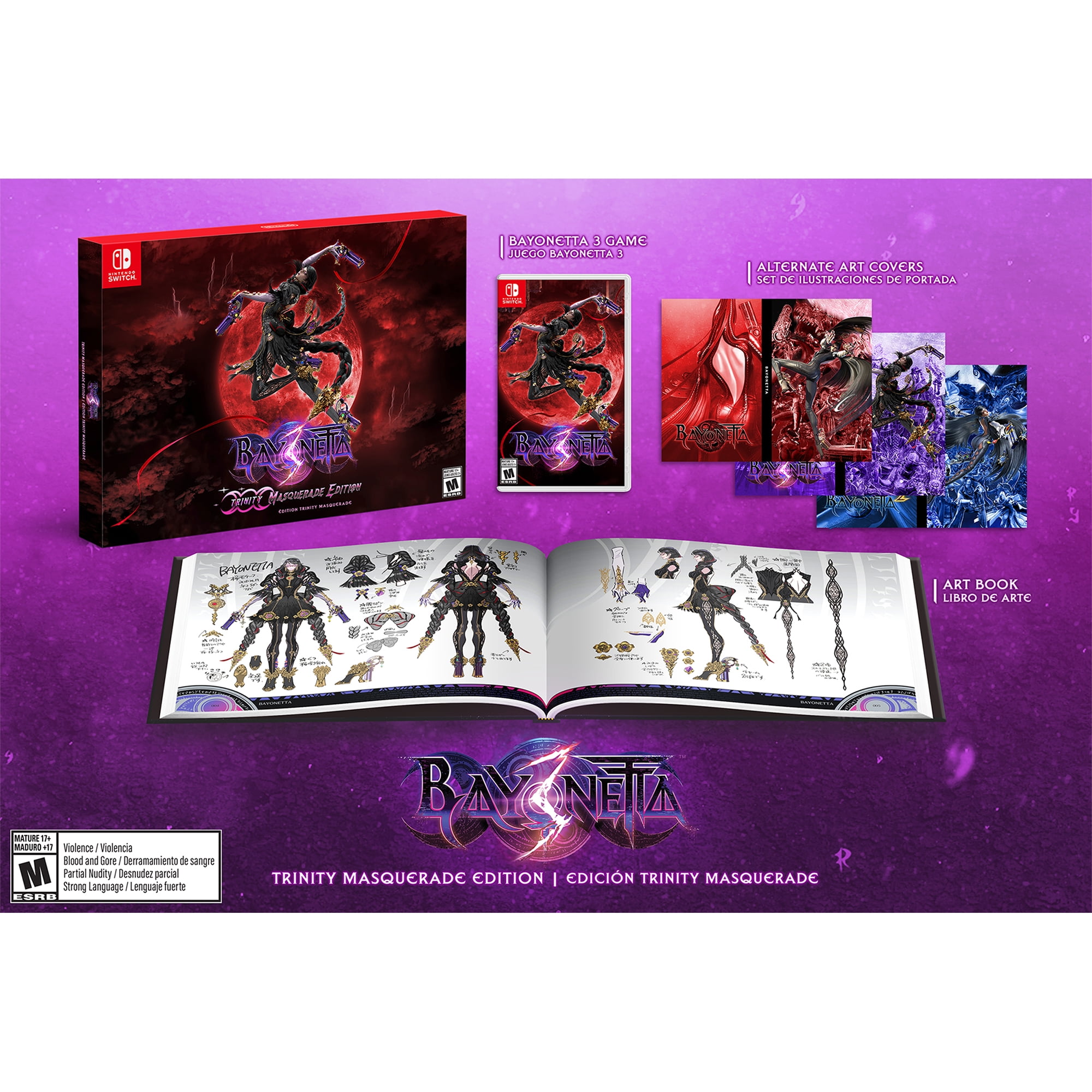 Bayonetta 3 Trinity Masquerade Edition- Nintendo Switch 