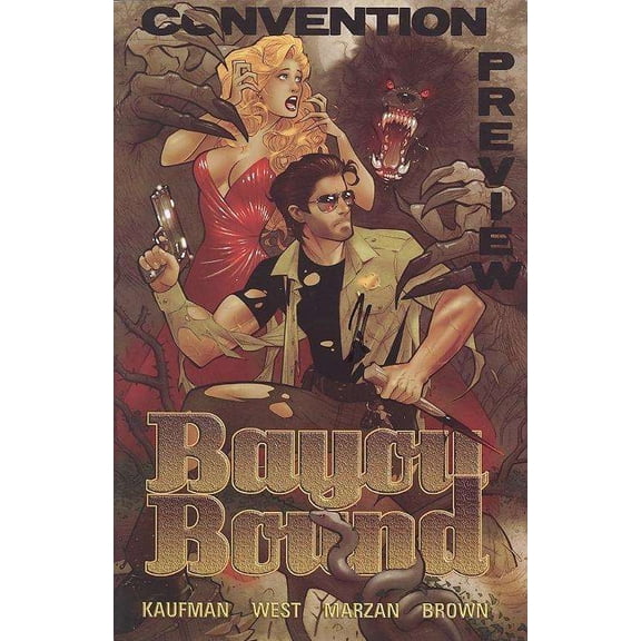 Bayou Bound CP #1 VF ; Creature Comic Book