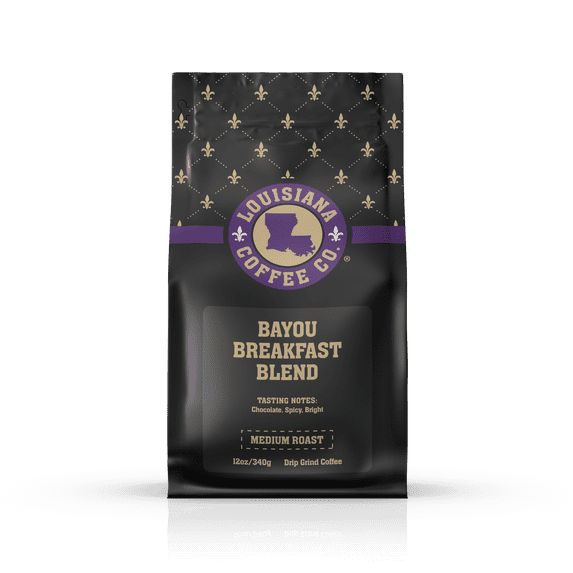 Bayou Breakfast Blend | Louisiana's Coffee | Whole Bean