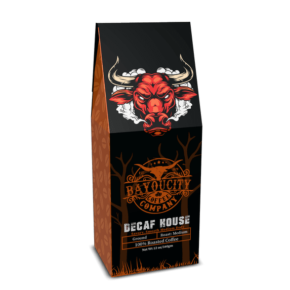 Bayou City Coffee Lemon Caramel Organic & Fair Trade Medium Roast Ground 12 oz
