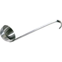 Bayou Classic 0723 Stockpot Utensil Ladle, Aluminum, 20"