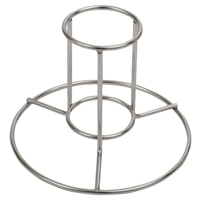 Bayou Classic 0880PDQ Beer Can Chicken Rack Stainless Steel