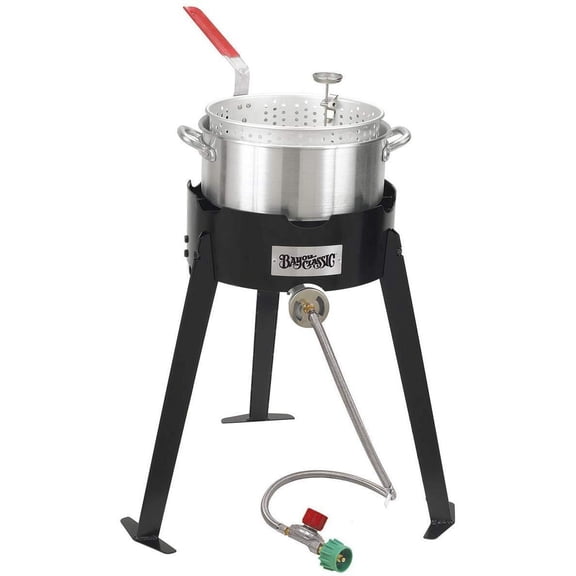 Bayou Classic 10 Qt. Aluminum Fish Outdoor Fryer