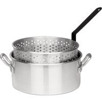 Bayou Classic 10-Quart Silver Aluminum Deep Fryer Pot