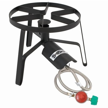 Bayou Classic 12 Inch Tall Jet Cooker with Flame Spreader