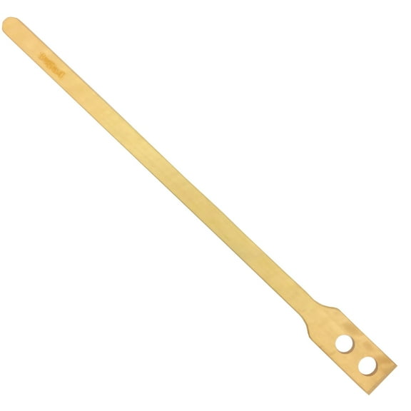 Bayou Classic 35.5" Beech Wooden Mash Paddle with Beveled End & Mash Holes