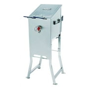 Bayou Classic 4 Gallon 2-Basket Propane Deep Fryer, Stainless Steel