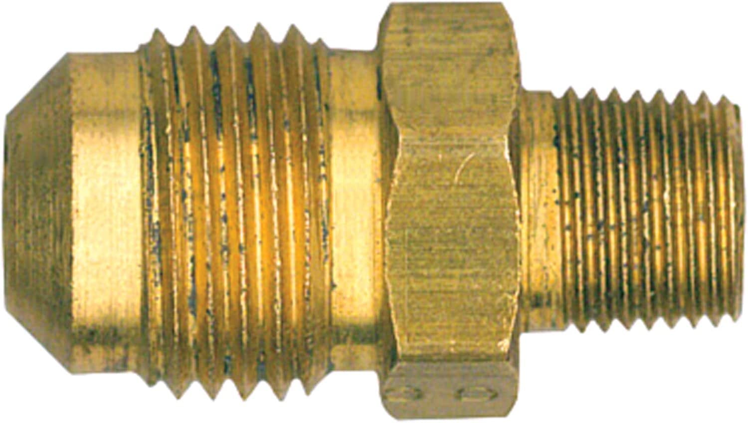 Bayou Classic Gold Brass Hose Connector for Gas Cookers