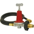 thumbnail image 1 of Bayou Classic 5HPR-40 48-Inch LPG Hose, High Pressure Adjustable Regulator — Garden & Landscape Use, Standard Connection, 1 of 1