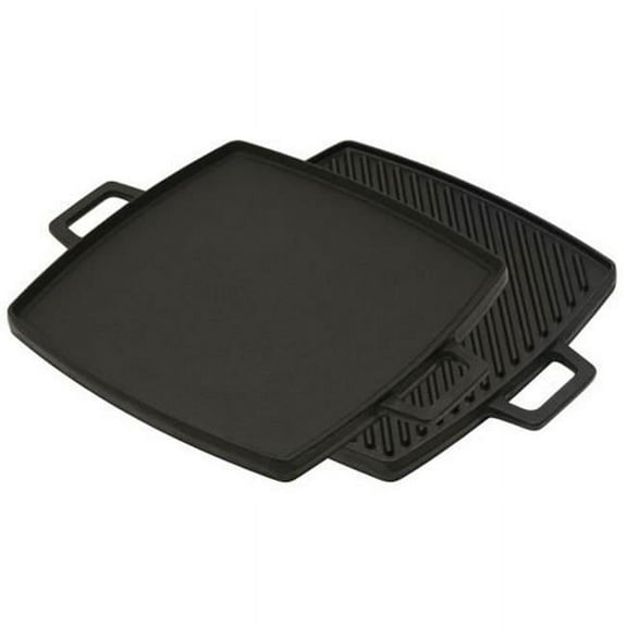 Bayou Classic 7444 10.5 in. Cast Iron Reversible Griddle