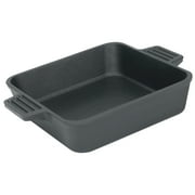 Bayou Classic 8 x 8 Inch Pre-Seasoned Cast Iron Cake Pan Bakeware Dish