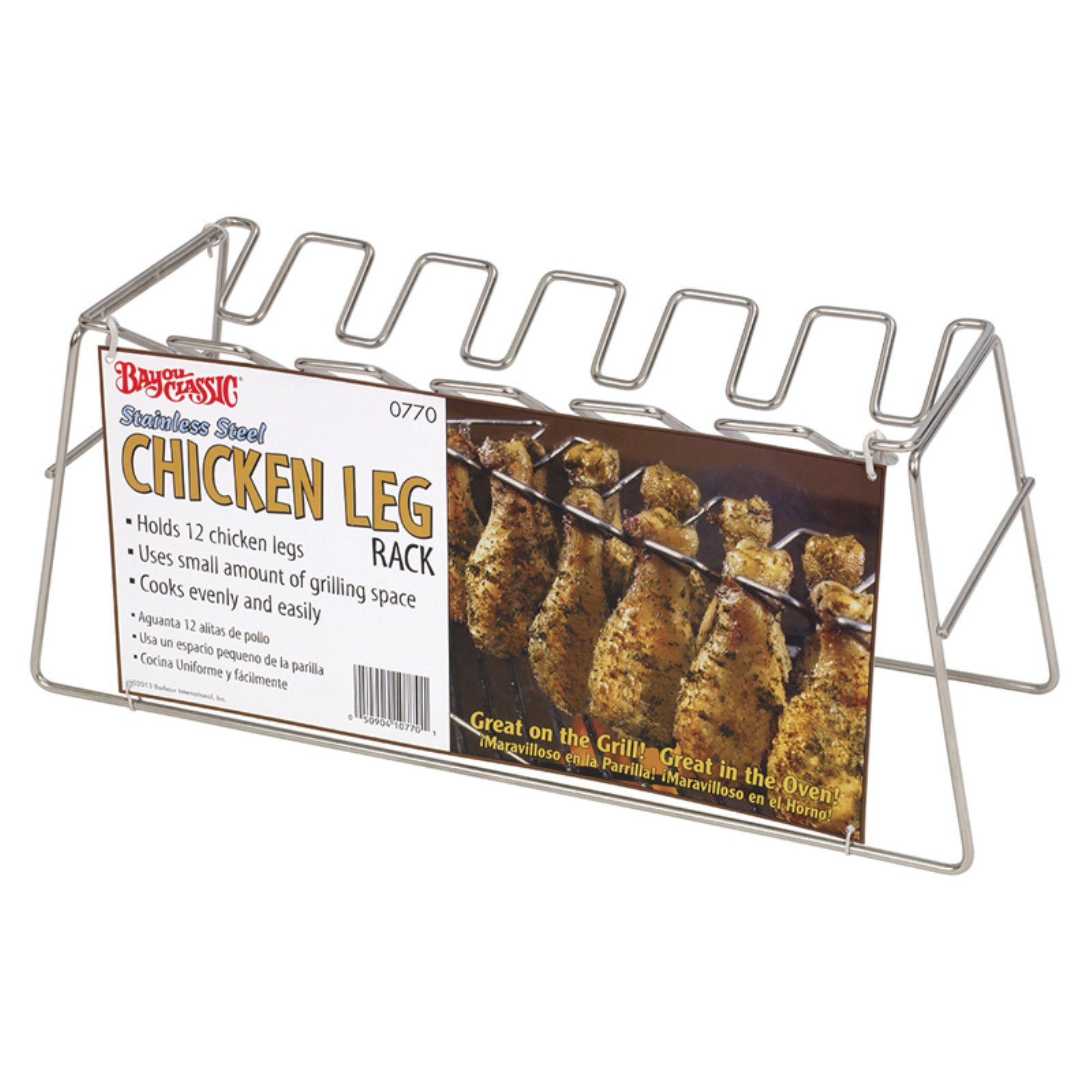 Stainless Steel Chicken Leg Cooker Wing Rack - Walmart.com