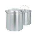 thumbnail image 1 of Bayou Classic Steam Boil Aluminum Stockpot with Basket, 1 of 5