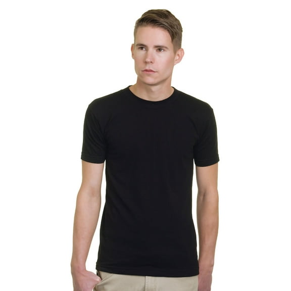 Bayside 5.4 Oz 100% Tee Black