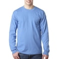 thumbnail image 1 of Bayside Adult 6.1 oz., 100% Cotton Long Sleeve Pocket T-Shirt - BA8100, 1 of 4
