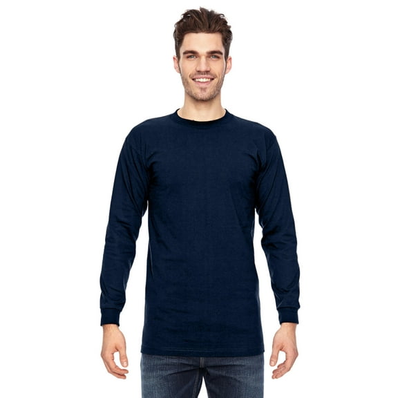 Bayside Adult 6.1 oz., 100% Cotton Long Sleeve T-Shirt - BA6100