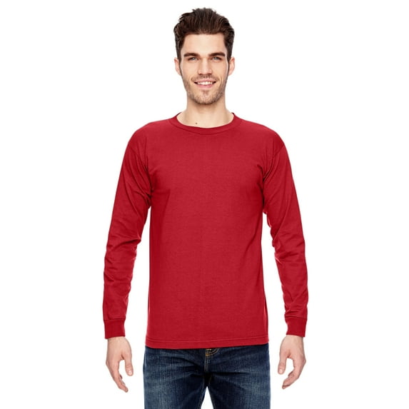 Bayside Adult 6.1 oz., 100% Cotton Long Sleeve T-Shirt - BA6100