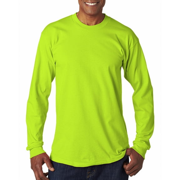 Bayside Adult 6.1 oz., 100% Cotton Long Sleeve T-Shirt - BA6100
