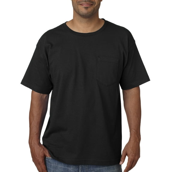 Bayside Adult Short-Sleeve T-Shirt with Pocket - BA5070