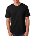thumbnail image 1 of BAYSIDE BA5040 ADULT 5.4 OZ., 100% COTTON TSHIRT, BLACK, 2X, Pack Of 3, Mens T-Shirts, 1 of 1