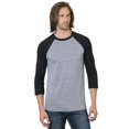 thumbnail image 1 of Unisex Three-Quarter Sleeve Raglan T-Shirt, 1 of 2