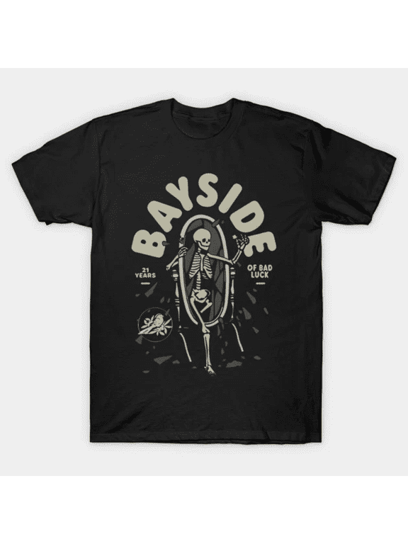 Bayside Emo Punk Rock Retro Band Graphic T-Shirt