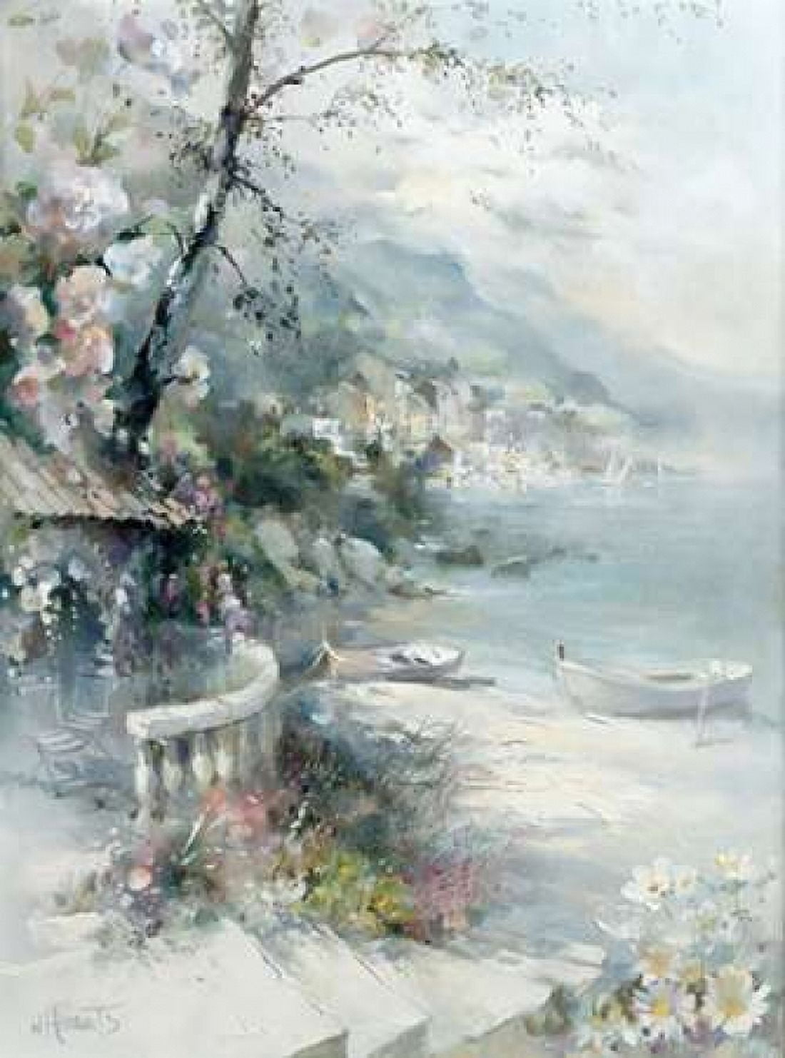 Bayside I Canvas Art - Willem Haenraets (18 x 24)