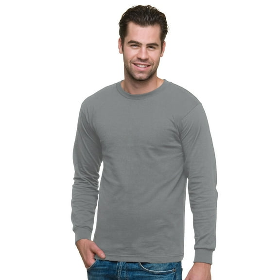 Bayside LightWght L/S T DrkAsh