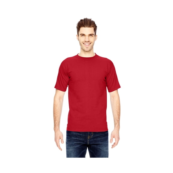 Bayside Men's American made cotton Basic T-Shirt, Style BA5100