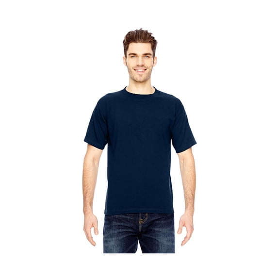 Bayside Men's American made cotton Basic T-Shirt, Style BA5100
