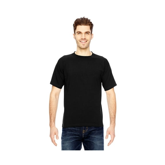 Bayside Men's American made cotton Basic T-Shirt, Style BA5100