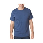 Bayside Men's Classic Crewneck Heather Jersey T-Shirt, Style 5010
