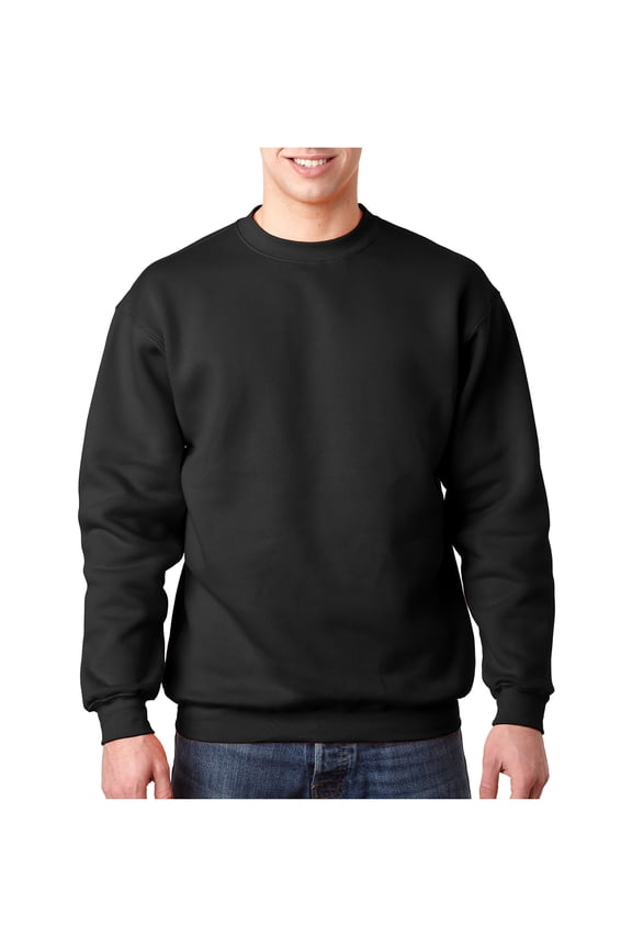Men's Heavyweight Bottom Band Crewneck Fleece, Style BA1102