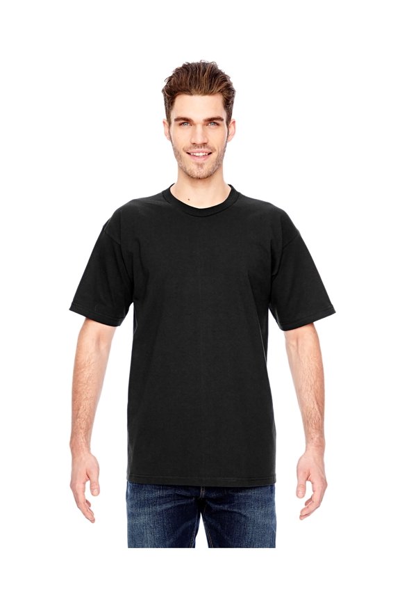 Bayside Men's Heavyweight Shoulder Tape Union Made T-Shirt, Style BA2905