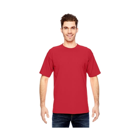 Bayside Men's Heavyweight Shoulder Tape Union Made T-Shirt, Style BA2905