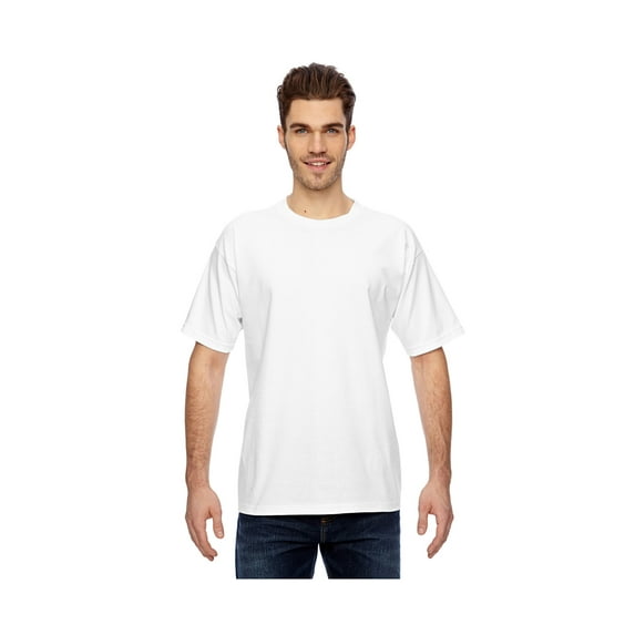 Bayside Men's Heavyweight Shoulder Tape Union Made T-Shirt, Style BA2905