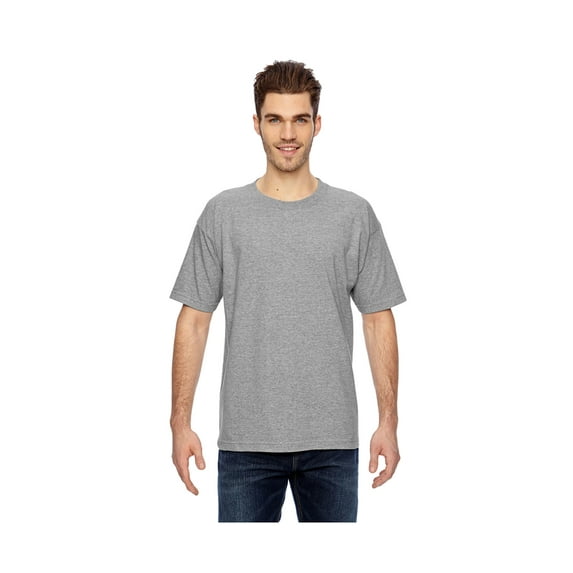 Bayside Men's Heavyweight Shoulder Tape Union Made T-Shirt, Style BA2905