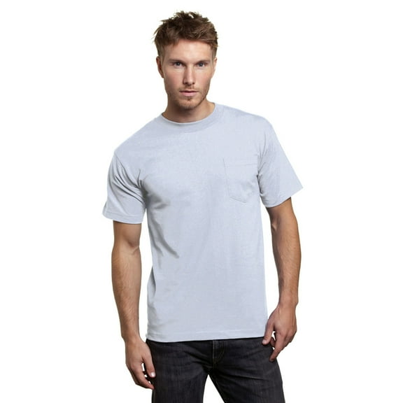 Bayside USA 100% Pkt T Ash