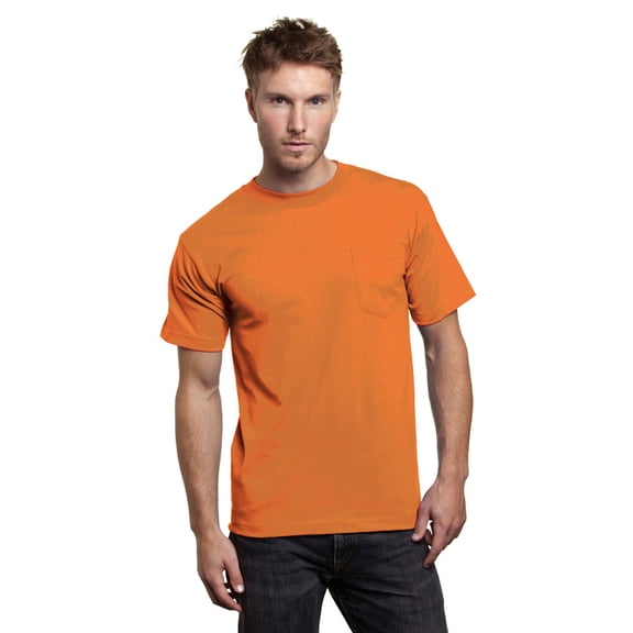 Bayside USA 100% Pkt T Orange