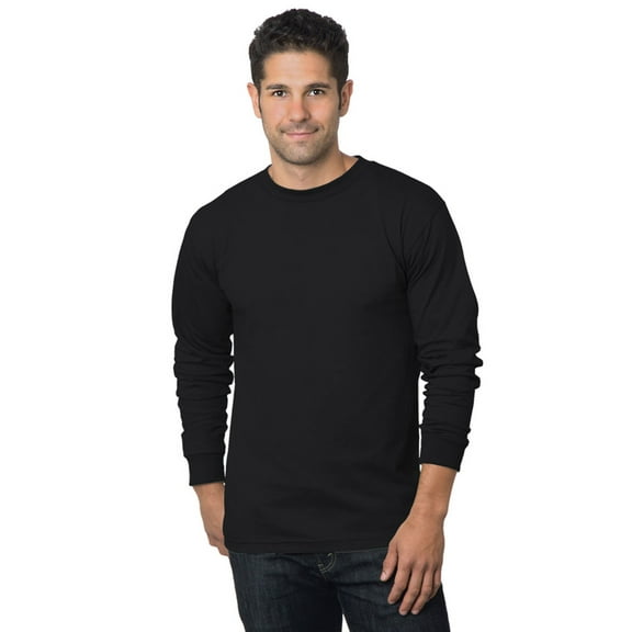 Bayside USA L/S 100% T Black