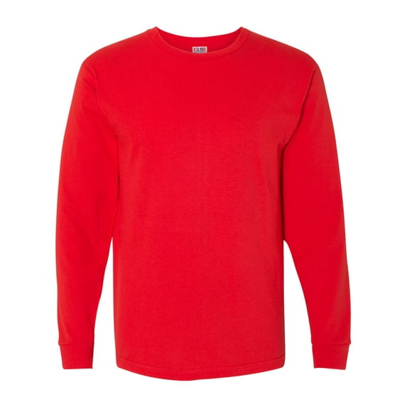 Bayside USA-Made 100% Cotton Long Sleeve T-Shirt