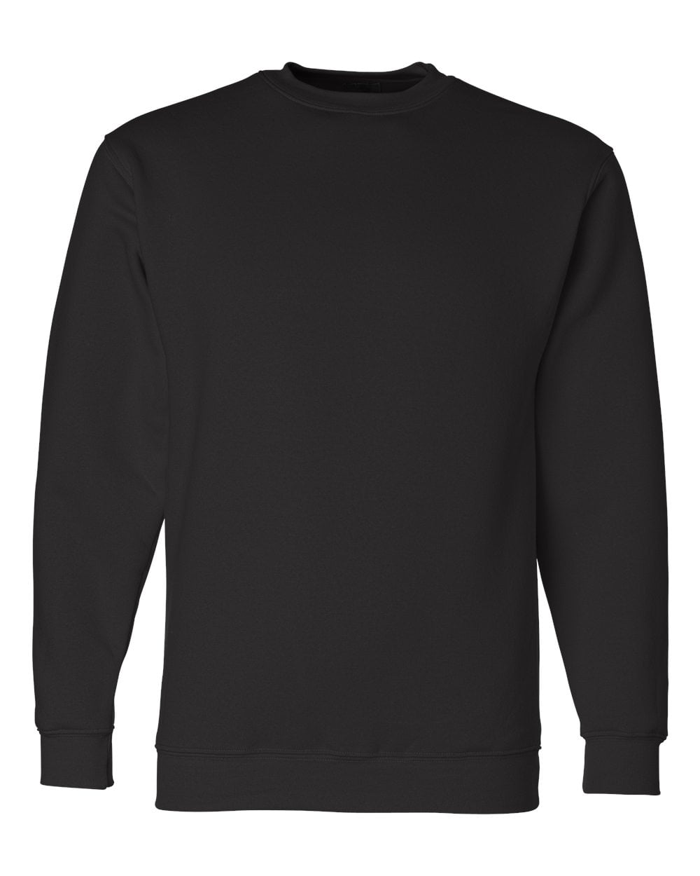 Bayside USA-Made Crewneck Sweatshirt - Walmart.com