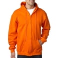 thumbnail image 1 of Bayside USA-Made Full-Zip Hooded Sweatshirt Size up to 4XL, 1 of 5