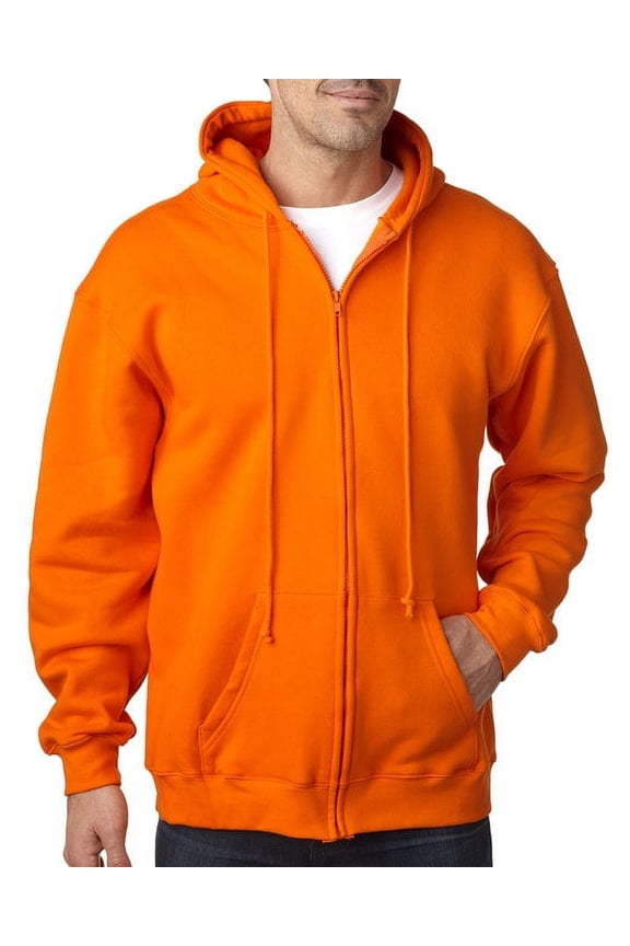 USA-Made Full-Zip Hooded Sweatshirt Size up to 4XL