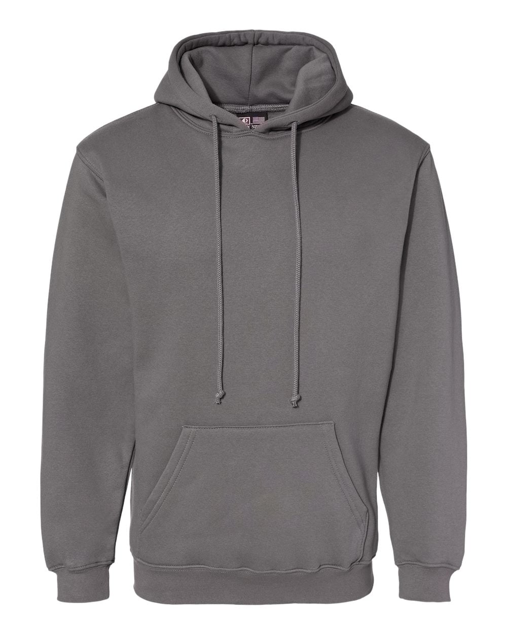 Bayside USA-Made Hooded Sweatshirt - Walmart.com