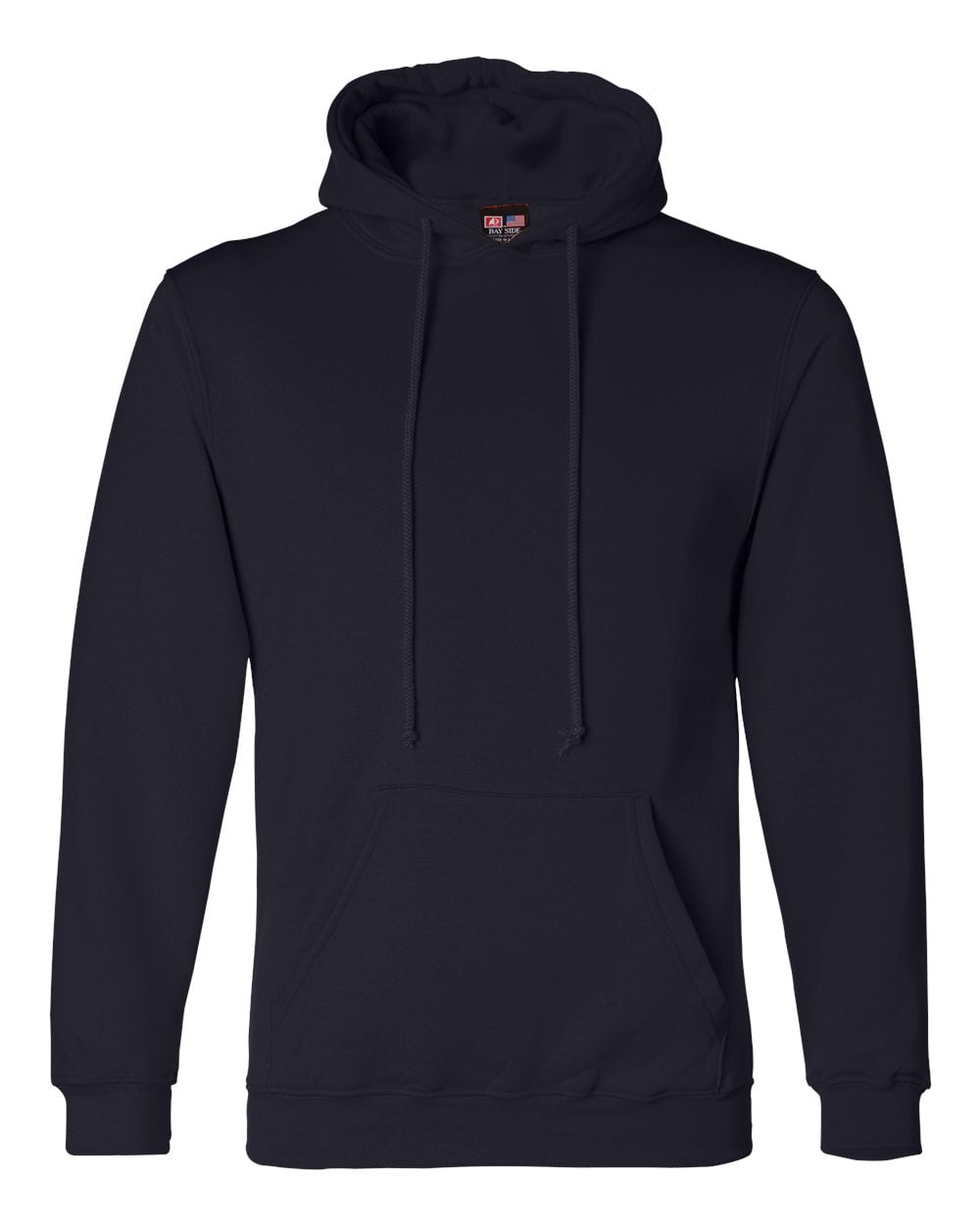 Bayside USA Made Hooded Sweatshirt Walmart