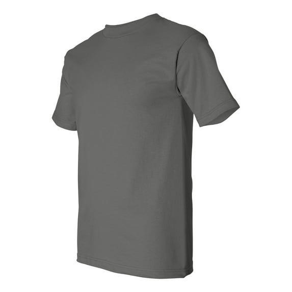 Bayside - USA-Made Mens 100% Cotton Short Sleeve T-Shirt