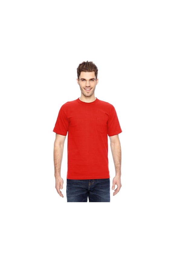 - USA-Made Pocket T-Shirt - 7100