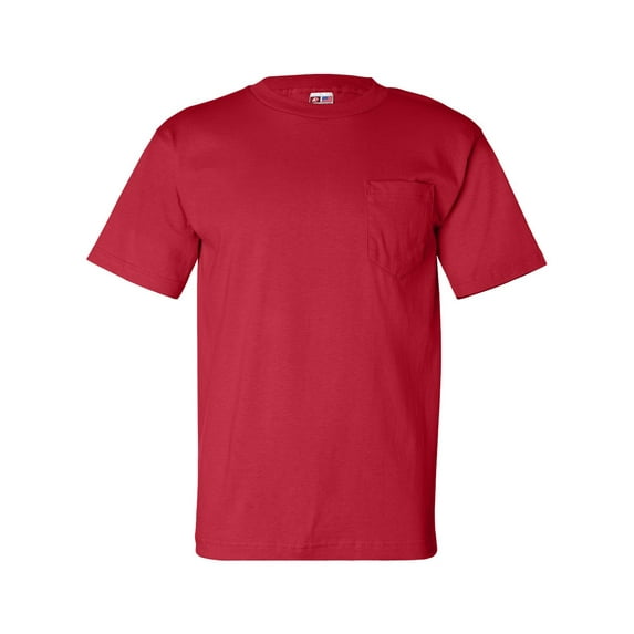 Bayside USA-Made Short Sleeve T-Shirt with a Pocket